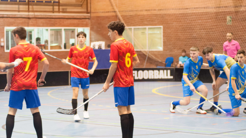 Concentración de la Selección Española Sub19 Masculina de Floorball